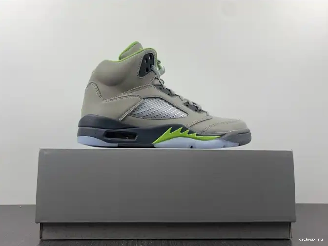 Cheap Kickmax DM9014-003 Bean (2022) Retro Jordan 5 Green 0417